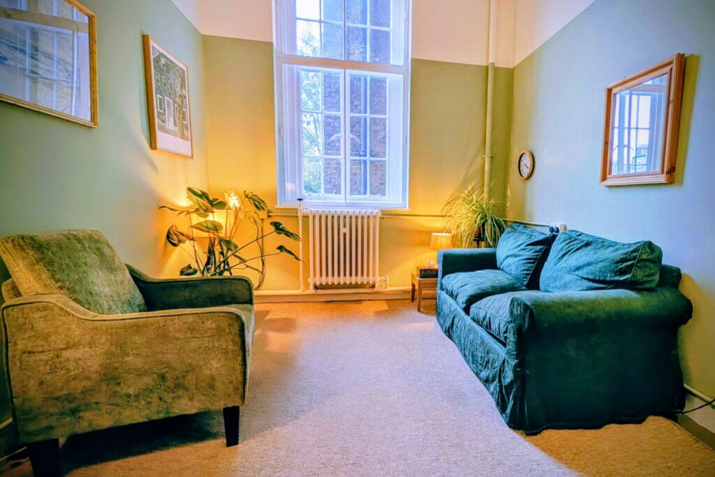 North London Therapist - consulting room